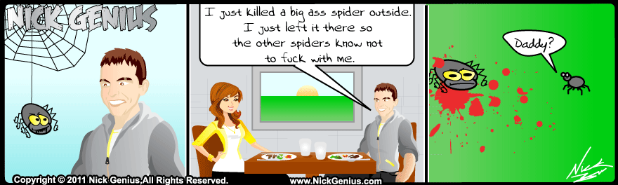 Comic Strip: Spider