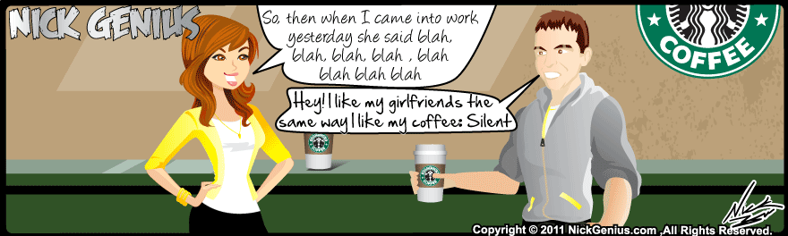 Comic Strip: Coffee